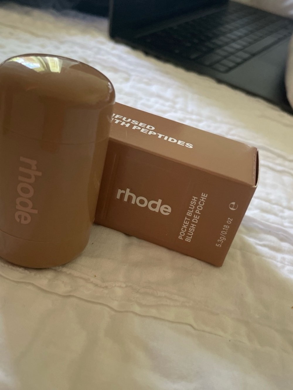 RHODE Pocket Blush - Warm Tan Cream Blush Stick
